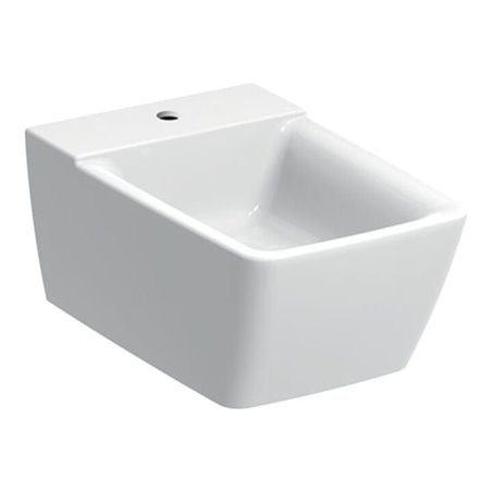 Geberit Wand-Bidet Xeno2 KeraTect/we, wandhängend, geschlossene Form