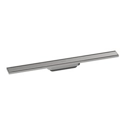 hansgrohe Fertigset RainDrain Original 700mm, Duschrinne, Edelstahl gebürstet