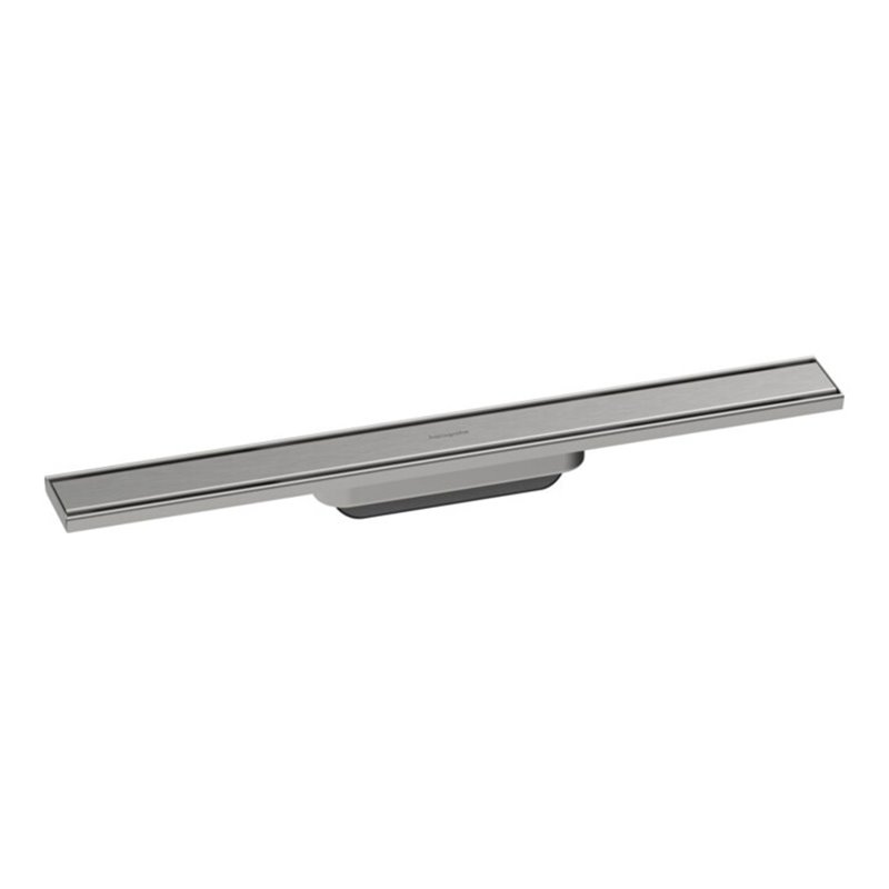 hansgrohe Fertigset RainDrain Original 600mm, Duschrinne, Edelstahl gebürstet