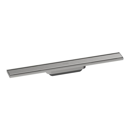 hansgrohe Fertigset RainDrain Original 600mm, Duschrinne, Edelstahl gebürstet