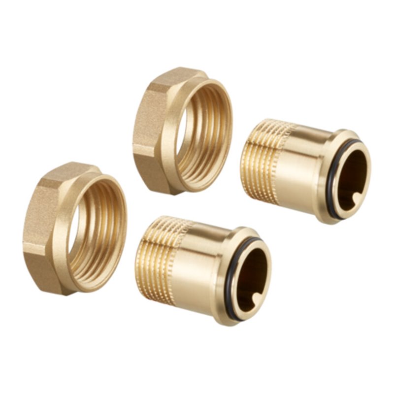 Oventrop Anschlussset DN 32, R 1 1/4, m AG-Tüllen, 2-fach