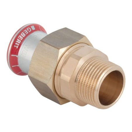 Geberit GV Mapress C-St. d 42xR 1 1/2, flachd., m AG, verzinkt