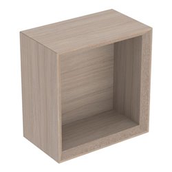Geberit Wandbox 22,5x23,3x13,2cm, qu., E nat./Mel. S