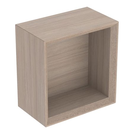 Geberit Wandbox 22,5x23,3x13,2cm, qu., E nat./Mel. S