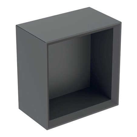 Geberit Wandbox 22,5x23,3x13,2cm, qu., lava/lackiert ma