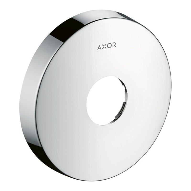 hansgrohe Verlängerungsrosette iBox universal 1-Loch, rund, Edelstahl-Optik