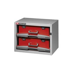 Facom Regal klein tief 2 Schubladen lose F50000001