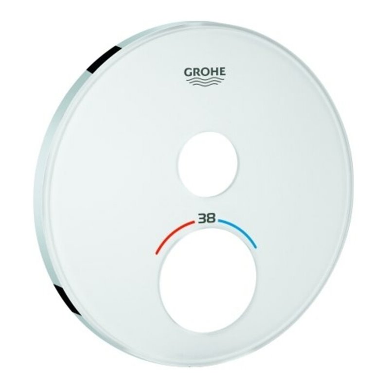 Grohe Rosette 49031 rund für SmartControl moon white