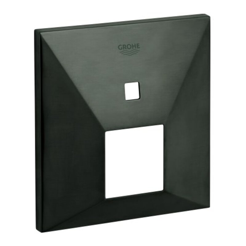 Grohe Rosette 48437 eckig für EHM-FMS 2 ASV hard graphite gebürstet