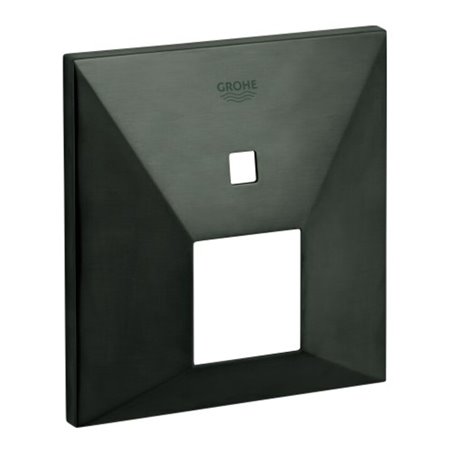 Grohe Rosette 48437 eckig für EHM-FMS 2 ASV hard graphite gebürstet