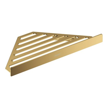 hansgrohe Seifenkorb AddStoris Wandmontage, Metall, polished gold optic