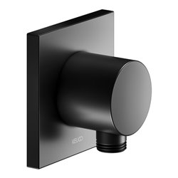 Keuco Schlauchanschluss IXMO schwarz matt, eckig