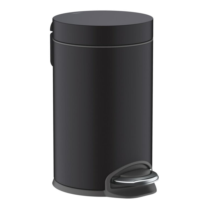 hansgrohe Treteimer AddStoris Fassungsvermögen 3 l, frei., mattschwarz