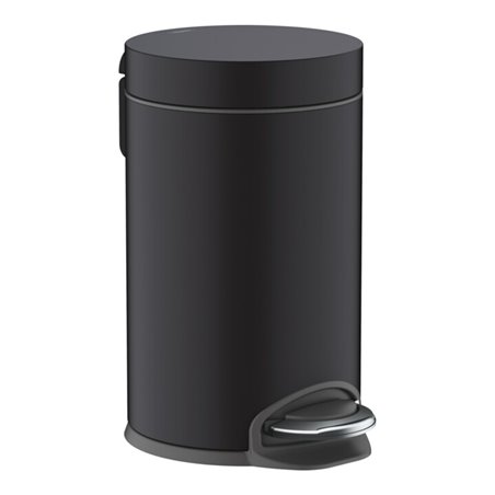 hansgrohe Treteimer AddStoris Fassungsvermögen 3 l, frei., mattschwarz