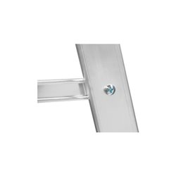 Hymer Plattformleiter R13 mit Kipprollen und langem Handlauf