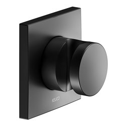 Keuco Wandbrausehalter IXMO Ros. eck., re o. li verwend., sw matt