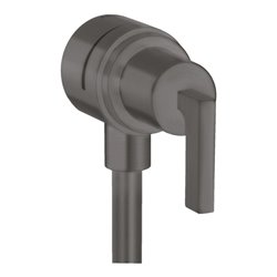 hansgrohe Absperrventil Axor Citterio Stop m Rückflussverh., Hebel, brush. bla vc