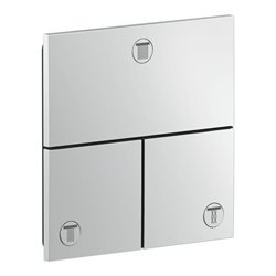 hansgrohe Absperrventil UP Axor ShowerSelect ID Fertigset 3 Verbraucher eckig BSO