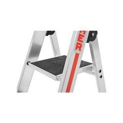 Hymer Stufenstehleiter R13 mit Plattform, einseitig begehbar