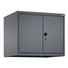C+P Aufsatzschrank Classic PLUS, 500x500mm, 7016/7016 Verschluss Sicherheits-Drehriegel
