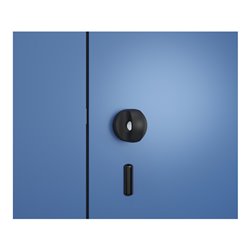 C+P Aufsatzschrank Classic PLUS, 500x500mm, 7016/7016 Verschluss Sicherheits-Drehriegel