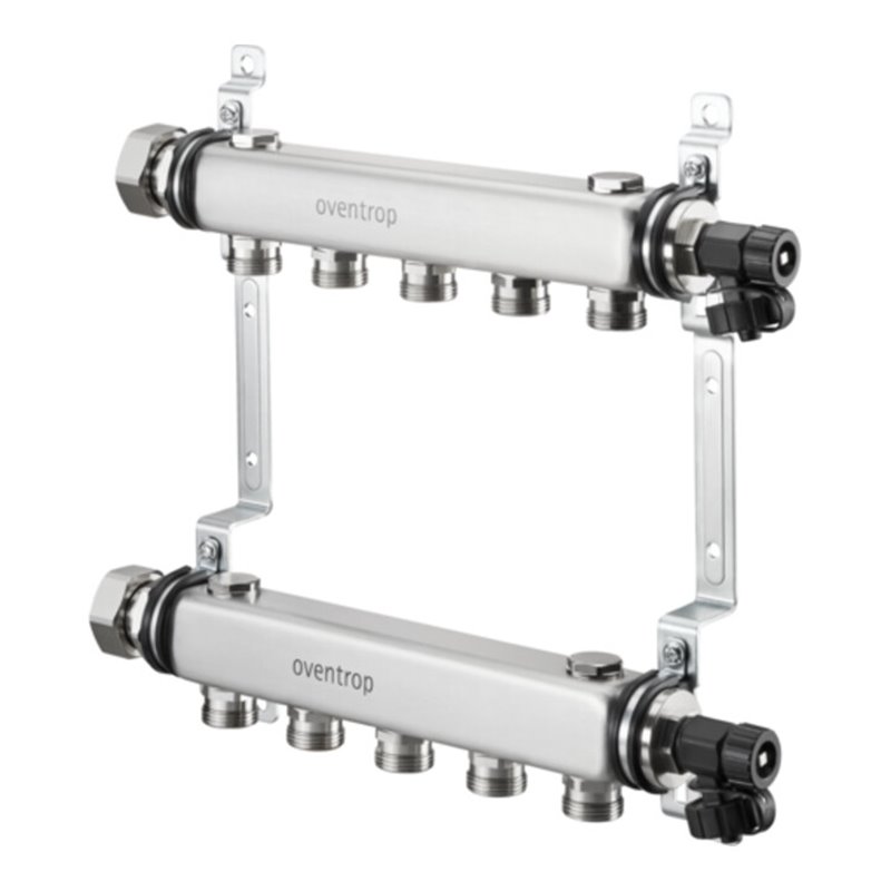 Oventrop Heizkreisverteiler Multidis SH -10 bis +90 GradC, 9 Heizkreise
