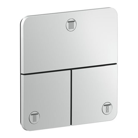 hansgrohe Absperrventil UP Axor ShowerSelect ID Fertigset 3 Verbraucher softsquare BSO