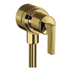 hansgrohe Absperrventil Axor Citterio Stop m Rückflussverh., Hebel, pol. gold optic