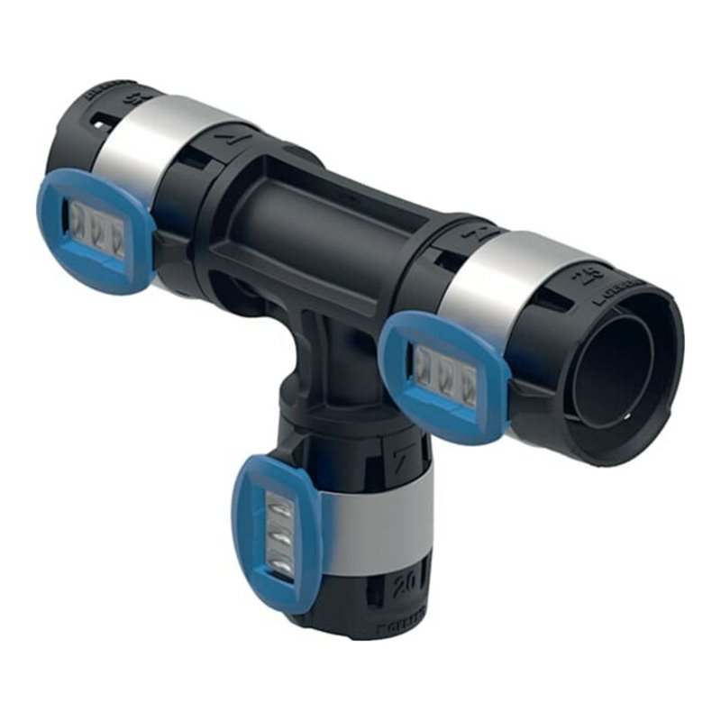 Geberit T-Stück FlowFit d 40x20x40mm, reduziert