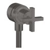 hansgrohe Absperrventil Axor Citterio Stop m Rückflussverh., Kreuz, brush. bla vc