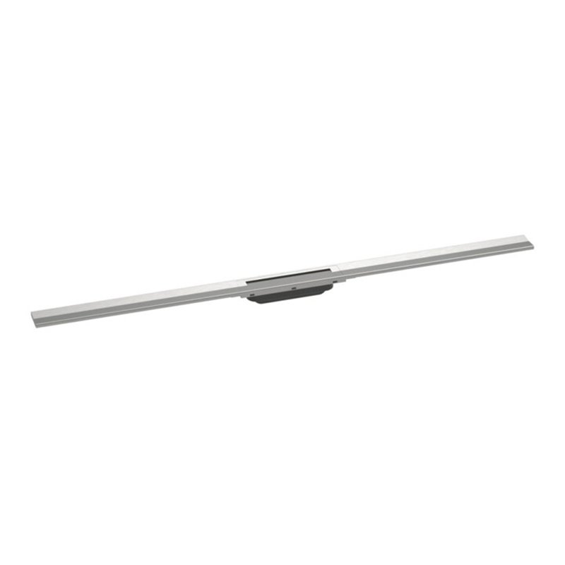 hansgrohe RainDrain Flex Duschrinne 1200mm, ES optic, Fertigset, kürzbar
