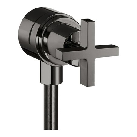 hansgrohe Absperrventil Axor Citterio Stop m Rückflussverh., Kreuz, pol. bla chrome