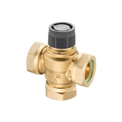 Oventrop Dreiwege-Mischventil Tri CTB DN 20, G 1, mit Außengewinde, PN 16