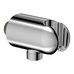 Hansa Wandanschlussbogen Wd-mont., DN 15, zweiteilige Bauw., chr