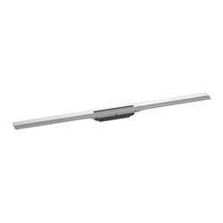 hansgrohe RainDrain Flex Duschrinne 1000mm, ES optic, Fertigset, kürzbar