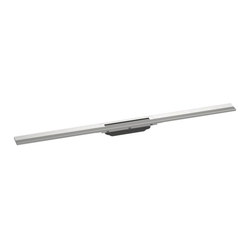 hansgrohe RainDrain Flex Duschrinne 1000mm, ES optic, Fertigset, kürzbar