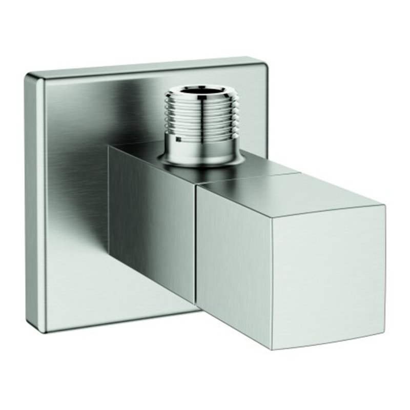 Grohe Eckventil Eurocube 1/2', Wandanschluss 1/2', supersteel