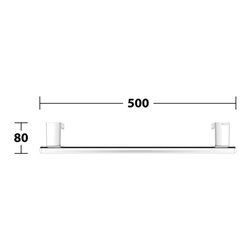 Keuco Haltegriff AXESS 500mm, verchromt