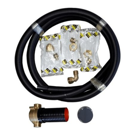 V&B Rohrunterbrecher Squaro Edge 12 45x46,5x9cm, mit Anschlüssen