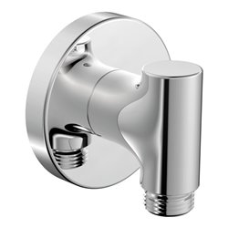 Hansa Wandanschlussbogen Wandmontage, G 1/2, rund, chrom