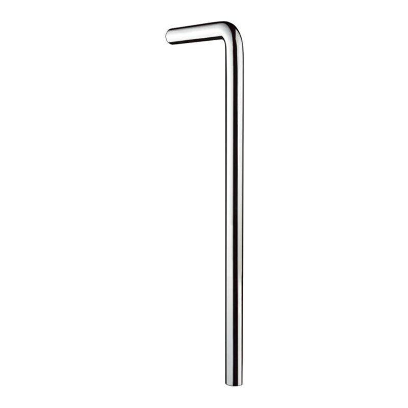 hansgrohe Winkelrohr 90Grad 220x680mm, ohne Board, Messing, chrom