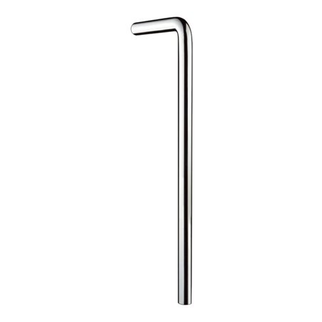 hansgrohe Winkelrohr 90Grad 220x680mm, ohne Board, Messing, chrom
