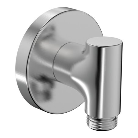 Hansa Wandanschlussbogen Wd-mont., G 1/2, rund, Stahl gebürstet