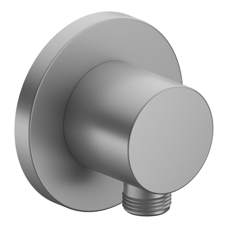 Keuco Schlauchanschluss IXMO aluminium-finish, Rosette rund