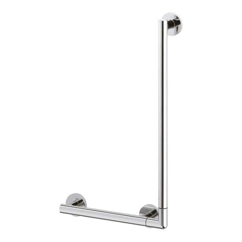 Keuco Winkelgriff Plan Care 90Gr, 465x765mm, Alu si-elox/vc