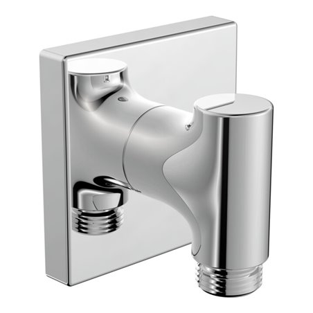 Hansa Wandanschlussbogen Wandmontage, G 1/2, eckig, chrom