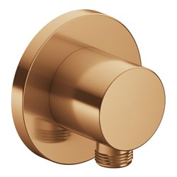 Keuco Schlauchanschluss IXMO bronze gebürstet, Rosette rund