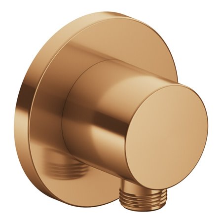 Keuco Schlauchanschluss IXMO bronze gebürstet, Rosette rund