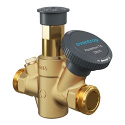 Oventrop Zirkulationsventil Aquastrom K DN 15, mit Außengewinde, flachdichtend