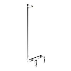 Keuco Winkelgriff AXESS 90G, li AF, verchromt, 381x851mm, verchromt